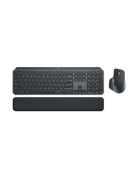 Teclado + raton logitech mx keys combo for business bluetooth logi bolt bateria recargable