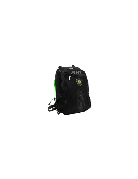 Mochila keep out bk7 gaming verde asas y respaldo acolchados  - base antiarañazos