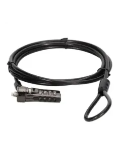 Cable seguridad conceptronic combinacion 4 digitos para portatiles 1.8m