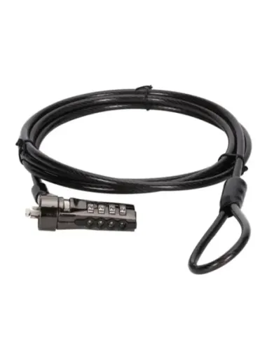 Cable seguridad conceptronic combinacion 4 digitos para portatiles 1.8m