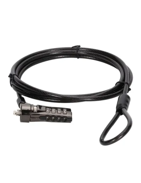 Cable seguridad conceptronic combinacion 4 digitos para portatiles 1.8m