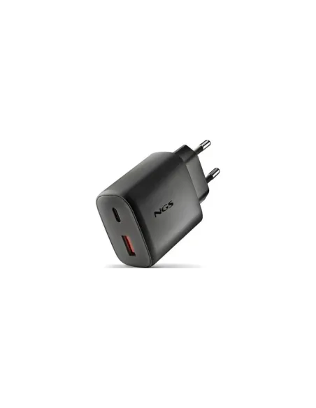 Cargador de Pared GaN NGS Era 45W/ 1xUSB Tipo-C/ 1xUSB/ 45W