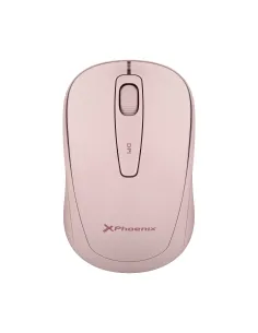 Compra Phoenix m250 ratón inalámbrico 2.4 ghz receptor usb hasta 1600 dpi compatible con pc mac portátil color rosa en Doezos a 