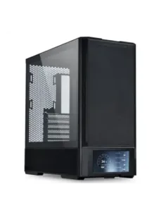 Caja ordenador gaming lian li lancool 207 lcd atx argb cristal templado negra