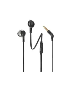 Auriculares intrauditivos jbl t205 black