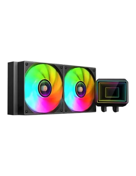 Kit refrigeracion liquida mars gaming ml - two240 argb 2x120mm negro