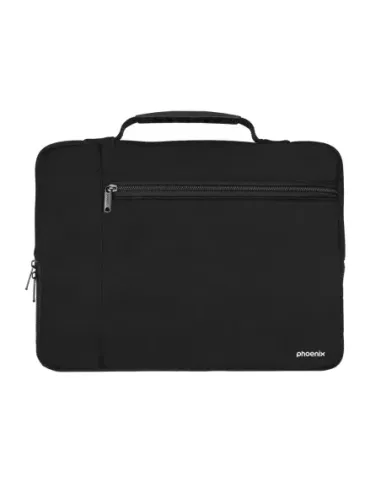 Maletin funda phoenix de neopreno para tablet o portátil 14 pulgadas negra