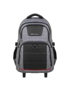 Mochila con ruedas trolley phoenix discovery g para portátil 17 pulgadas gris