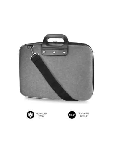 Maletin subblim eva para portatil 13.3 pulgadas gris