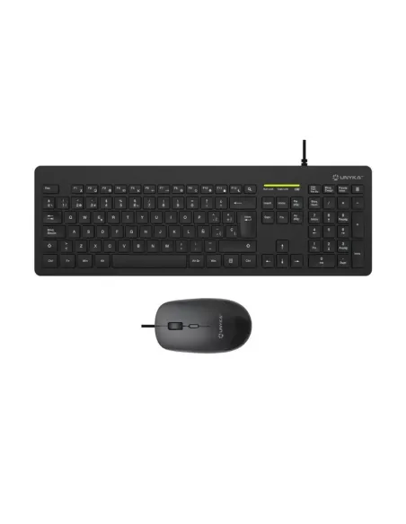 Teclado + raton unykach mk211 pro slim
