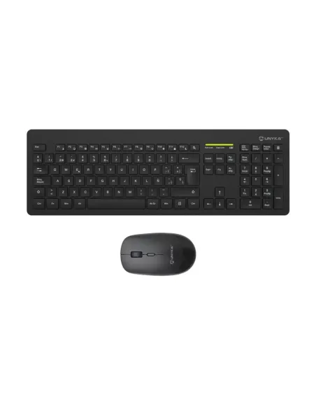 Teclado + raton unykach mk212 pro slim inalambrico