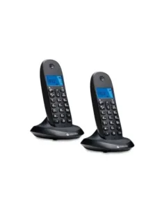 MOTOROLA C1002 CB+ Telefono DECT Negro Duo