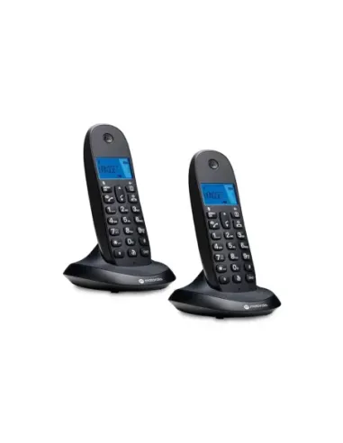 MOTOROLA C1002 CB+ Telefono DECT Negro Duo