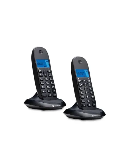 MOTOROLA C1002 CB+ Telefono DECT Negro Duo