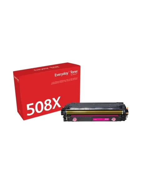 Toner xerox everyday compatible con hp 508x color laserjet enterprise m552(cf363x crg040hm) magenta