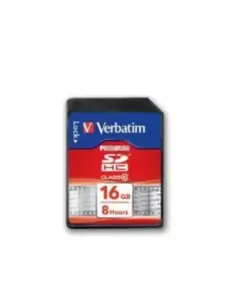 Tarjeta memoria sdhc verbatim premium 16gb clase 10 u1