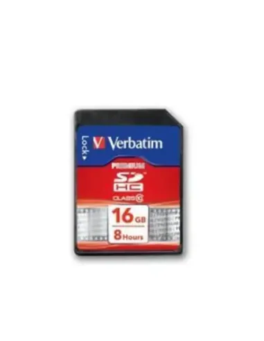 Tarjeta memoria sdhc verbatim premium 16gb clase 10 u1
