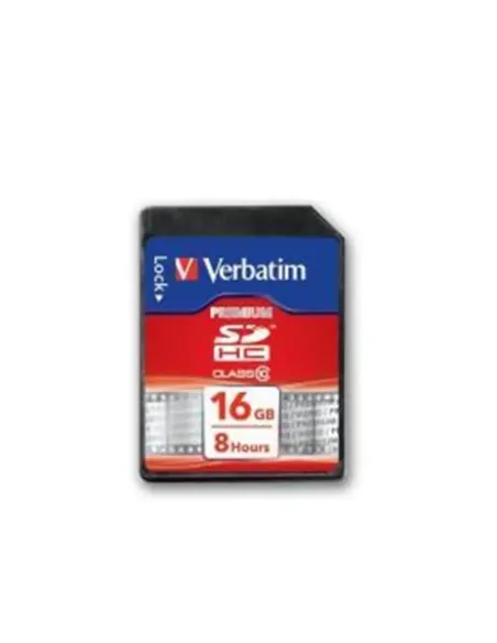 Tarjeta memoria sdhc verbatim premium 16gb clase 10 u1
