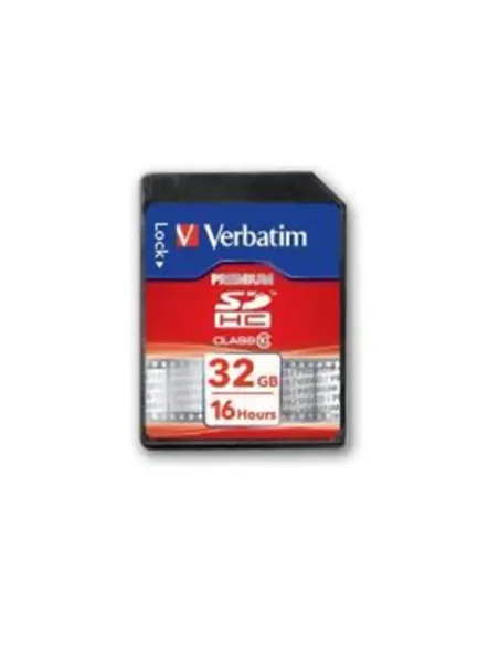 Tarjeta memoria sdhc verbatim premium 32gb clase 10 u1