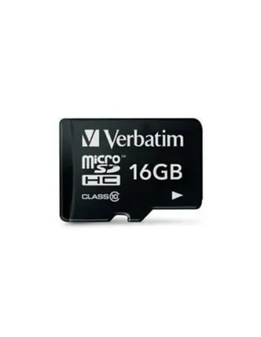 Tarjeta memoria micro sd verbatim 16gb c10