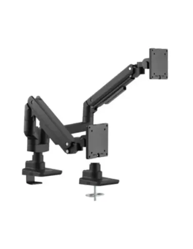 Soporte mesa equip vesa hasta 35 pulgadas 100x100 max 20kg doble pantalla negro