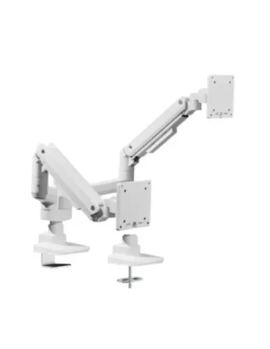 Soporte mesa equip vesa hasta 35 pulgadas 100x100 max 20kg doble pantalla blanco