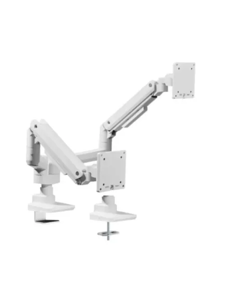 Soporte mesa equip vesa hasta 35 pulgadas 100x100 max 20kg doble pantalla blanco