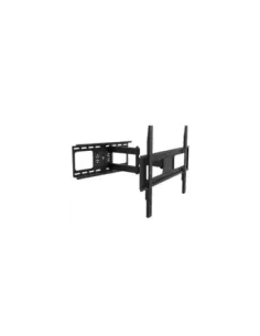 Soporte pantalla equip 37 -  70 pulgadas doble brazo inclinable - 20 +10  giratorio 180º vesa max. 600x400 max 50kg