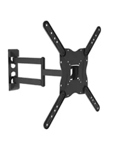 Soporte pantalla equip` 13 pulgadas -  55 pulgadas doble brazo inclinable y giratorio max. vesa 400x400 hasta 30kgs 650407