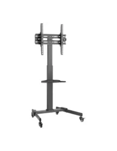Soporte suelo con ruedas tv equip vesa hasta 55 pulgadas 400x400 max 35kg