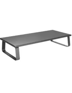 Soporte sobremesa equip para monitor acero negro