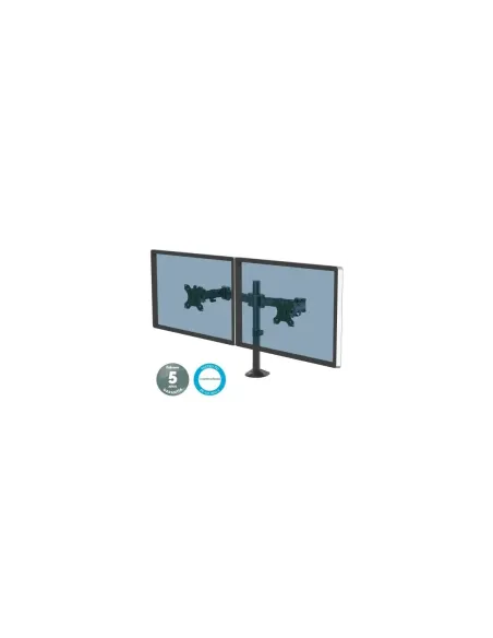 Soporte de Mesa para 2 Monitores Fellowes 8502601/ hasta 8kg