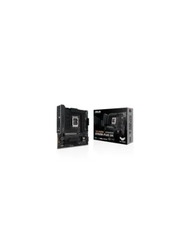 Placa Base Asus TUF GAMING B760M-PLUS D4/ Socket 1700/ DDR4/ PCIe 5.0/ Micro ATX