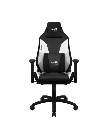 Silla gaming aerocool admiral negra - blanca