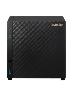 Servidor nas asustor drivestor 2 gen2 as1204t 4 bahias 1gb gigabit ethernet