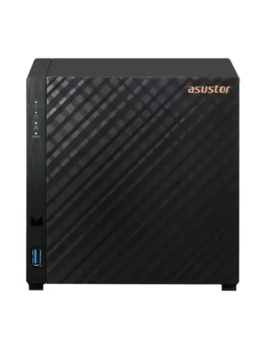 Servidor nas asustor drivestor 2 gen2 as1204t 4 bahias 1gb gigabit ethernet