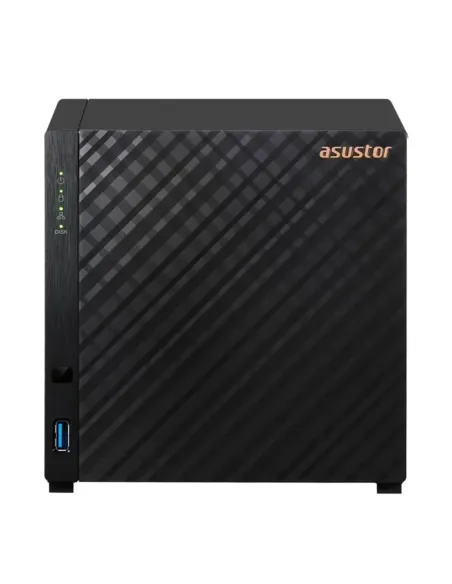 Servidor nas asustor drivestor 2 gen2 as1204t 4 bahias 1gb gigabit ethernet