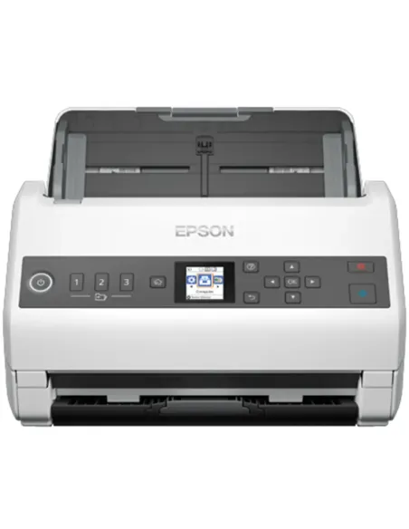 Escaner sobremesa epson workforce ds - 730n a4 -  40ppm -  usb tipo b -  red -  adf -  lcd