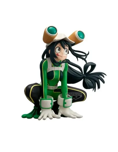 Figura banpresto my hero academia glitter & glamours tsuyu asui 14cm