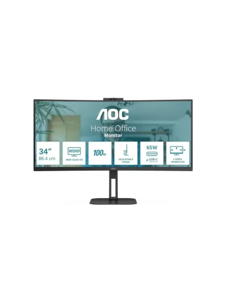 AOC CU34V5C Monitor 27" 2K HDMI USBc MM AA cur