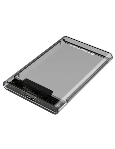 Caja externa conceptronic usb 3.0 sata transparente sin tornillos dante03t
