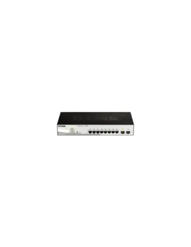Switch D-Link DGS-1210-10P 10 Puertos/ RJ-45 Gigabit 10/100/1000 PoE/ SFP