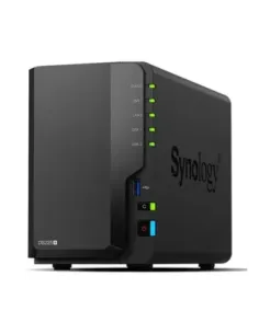 Servidor nas synology disk station ds225+ 2gb gigabit ethernet