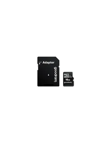 Tarjeta de memoria micro sd goodram 16gb m1aa cl10 uhs - i u1 + adaptador