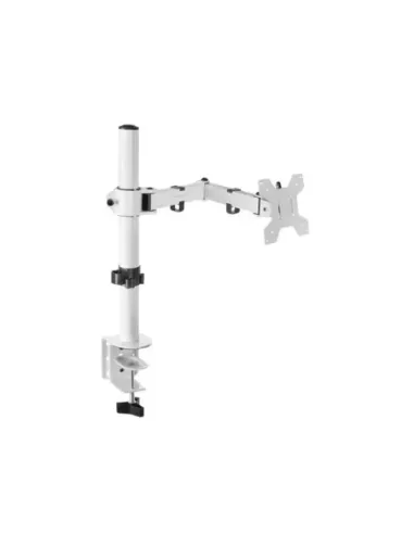 Soporte mesa mars gaming vesa hasta 32 pulgadas 100x100mm max 8kg blanco