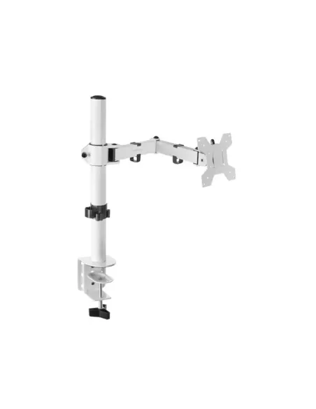 Soporte mesa mars gaming vesa hasta 32 pulgadas 100x100mm max 8kg blanco