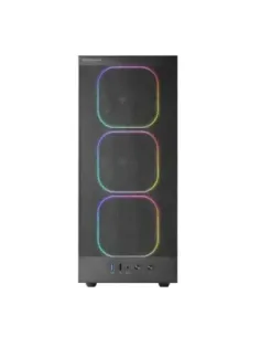 Caja ordenador mars gaming mcnebula atx argb cristal templado negro