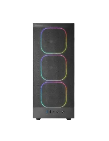 Caja ordenador mars gaming mcnebula atx argb cristal templado negro
