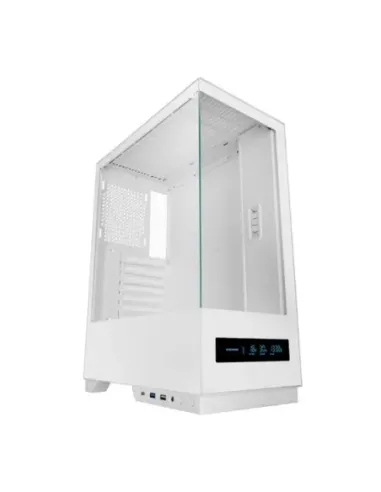 Caja ordenador mars gaming mcpulsarw atx cristal templado blanco