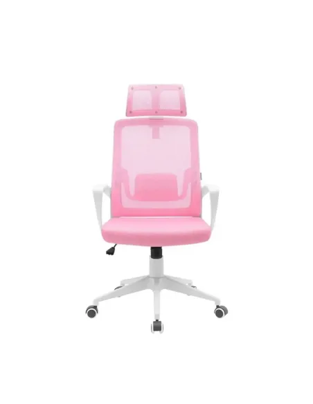 Silla ergonomica mars gaming mgc - ergolite rosa - blanca